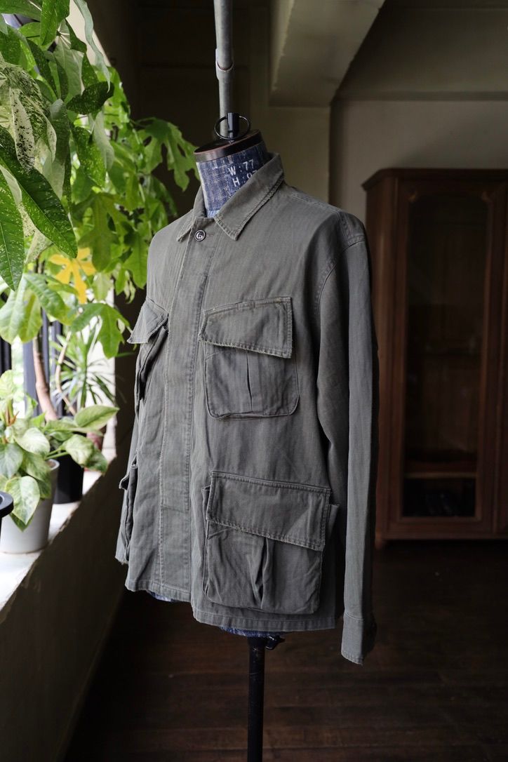 アプレッセ 2025 STYLE2  ジャケット Vintage US Army Jungle Fatigue Jacket(25AAP-01-57)OLIVE☆7月26日(土)発売！