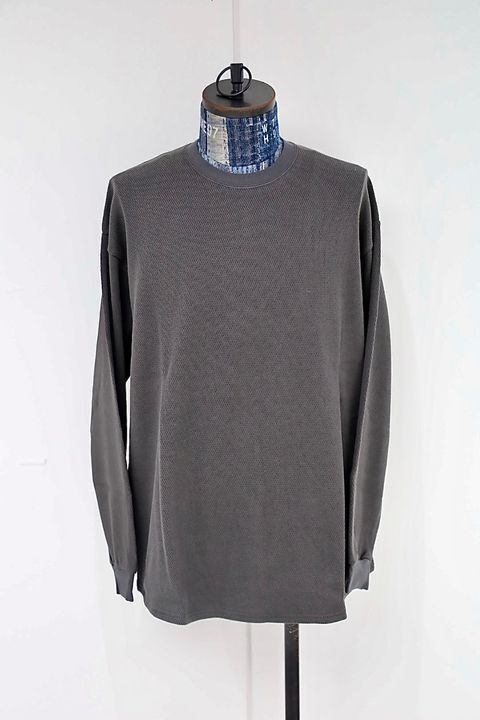 S.F.C 25FW エスエフシー BASIC THERMAL LS TEE (SFCFW25CS09)Charcoal☆10月25日(土)発売！