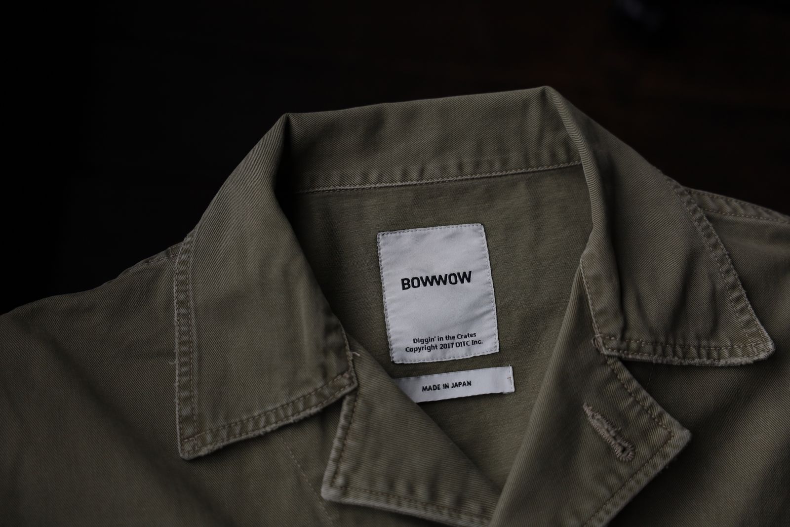 BOW WOW バウワウ USN N-3 TWILL JK(W251-UN3TJ)OD AGAIN
