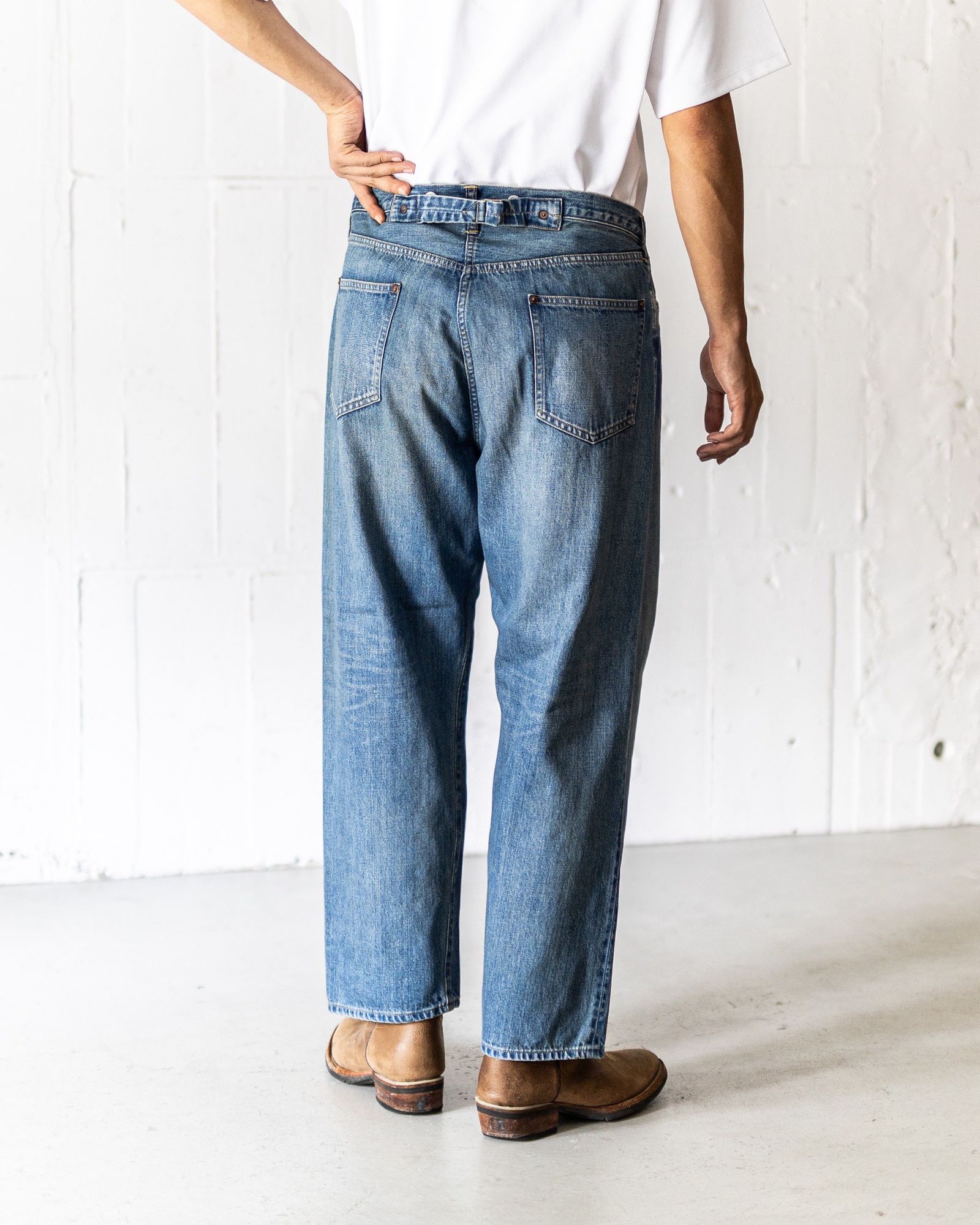 アプレッセ 2025 STYLE2 No.22 Washed Wide Denim Pants(25AAP-04-38)INDIGO☆8月9日(土)発売！