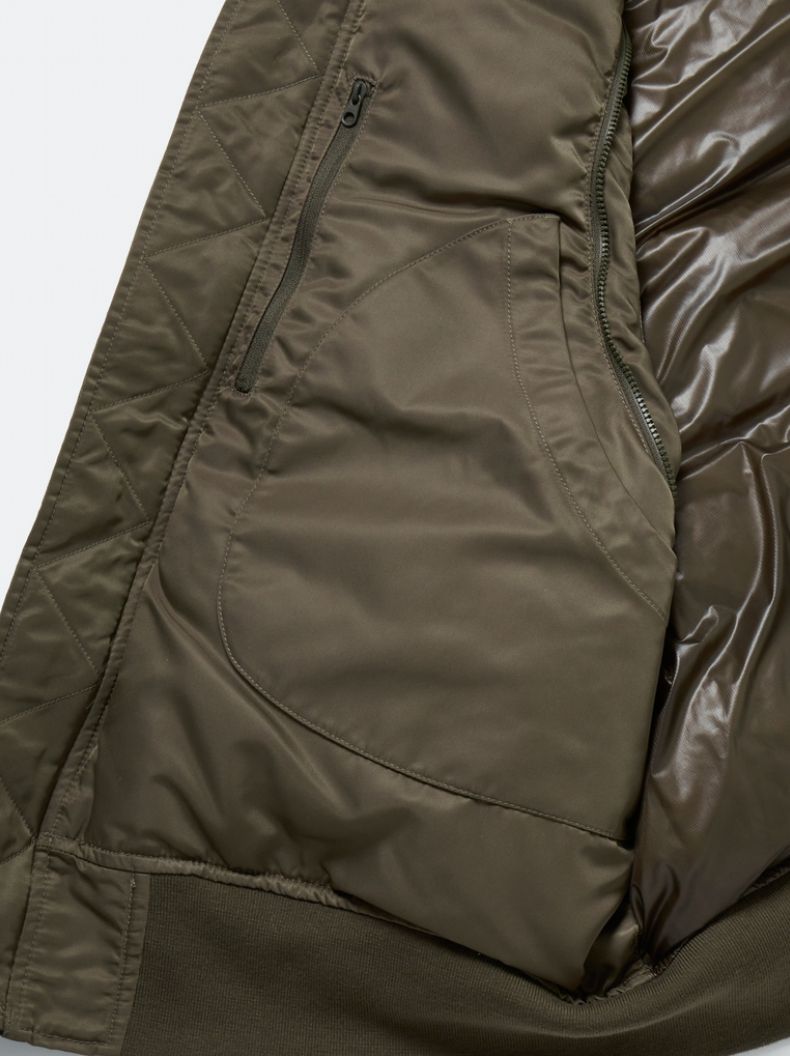 DAIWA PIER39(ダイワピア39) 25FW TECH 2WAY MA-1 DOWN JACKET (BW-40025W)BROWNKAHKI☆10月25日(土)発売！