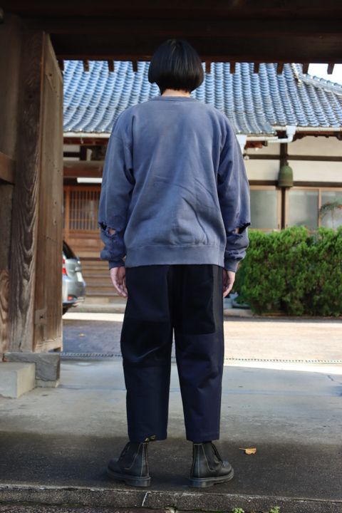 ©SAINT M×××××× スカルスウェット"NAVY"style.
