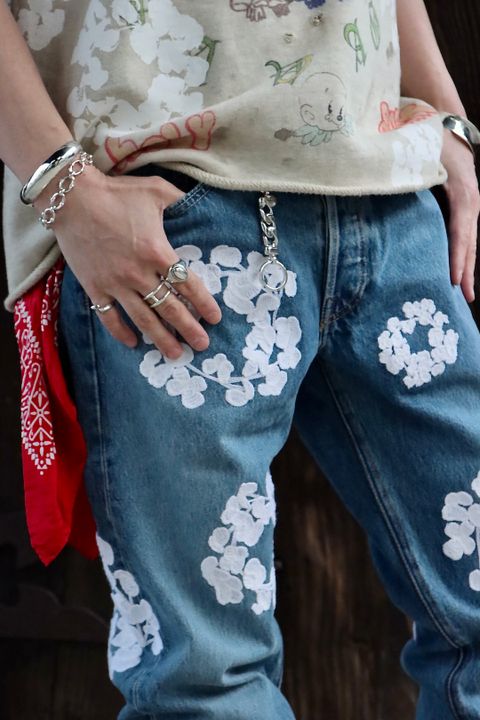 DENIM TEARS×LEVI'S 501コラボデニムスタイル.2022.4.1.
