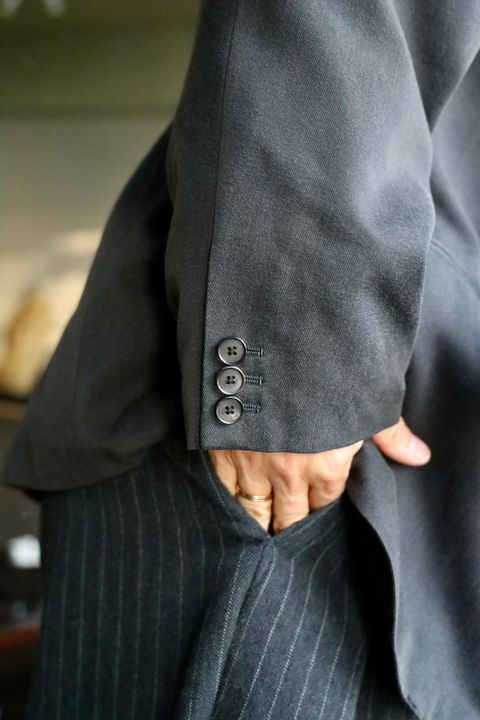 A.PRESSE 2025 STYLE2 Washed Silk Jackeスタイル2025.8.23.