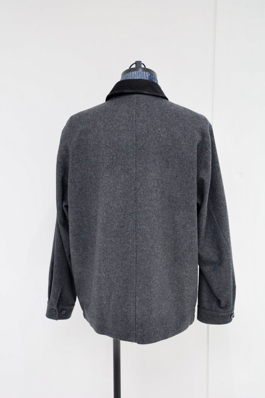 ANOTHER OFFICEアナザーオフィス Santiago Cashmere Work Jacket(AOEFJK011)Heather Charcoal☆10月10日(金)新作発売！