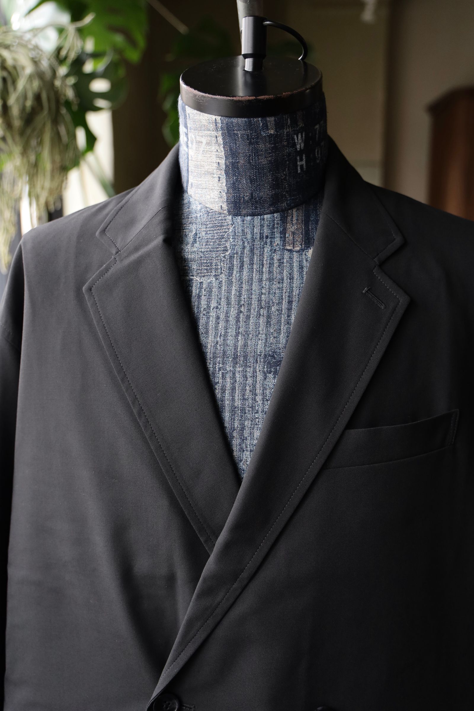 フレッシュサービス WOOLY CLOTH DOUBLE JACKET(FSC251-20106)BLACK