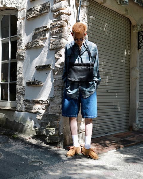 FreshService フレッシュサービス 23SS CORPORATE EASY DENIM SHORTSスタイル