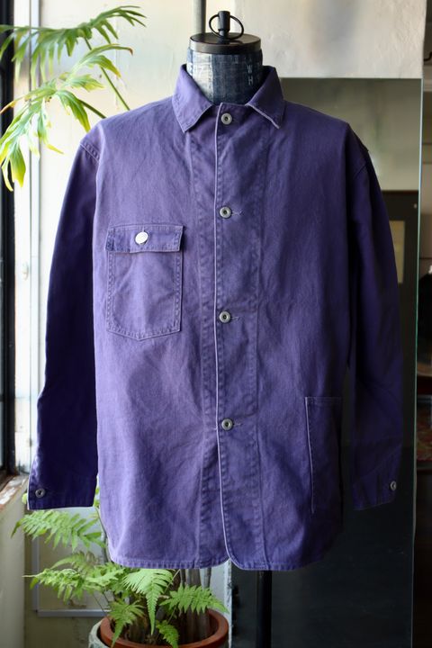ファウンダ 25SS COVERALL JACKET(015FD251001)BLUE