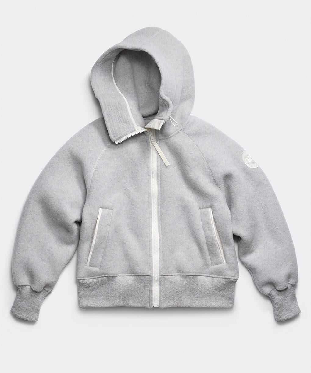 カナダグース レディース Chilliwack Fleece Bomber White Label(7102WW)Silverbirch Heather☆新作発売！