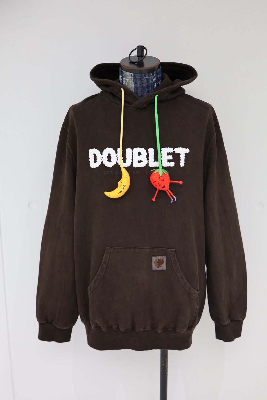 doublet ダブレット26SS MUD-DYED HOODIE WITH SHFU (26SS04CS419)MUD