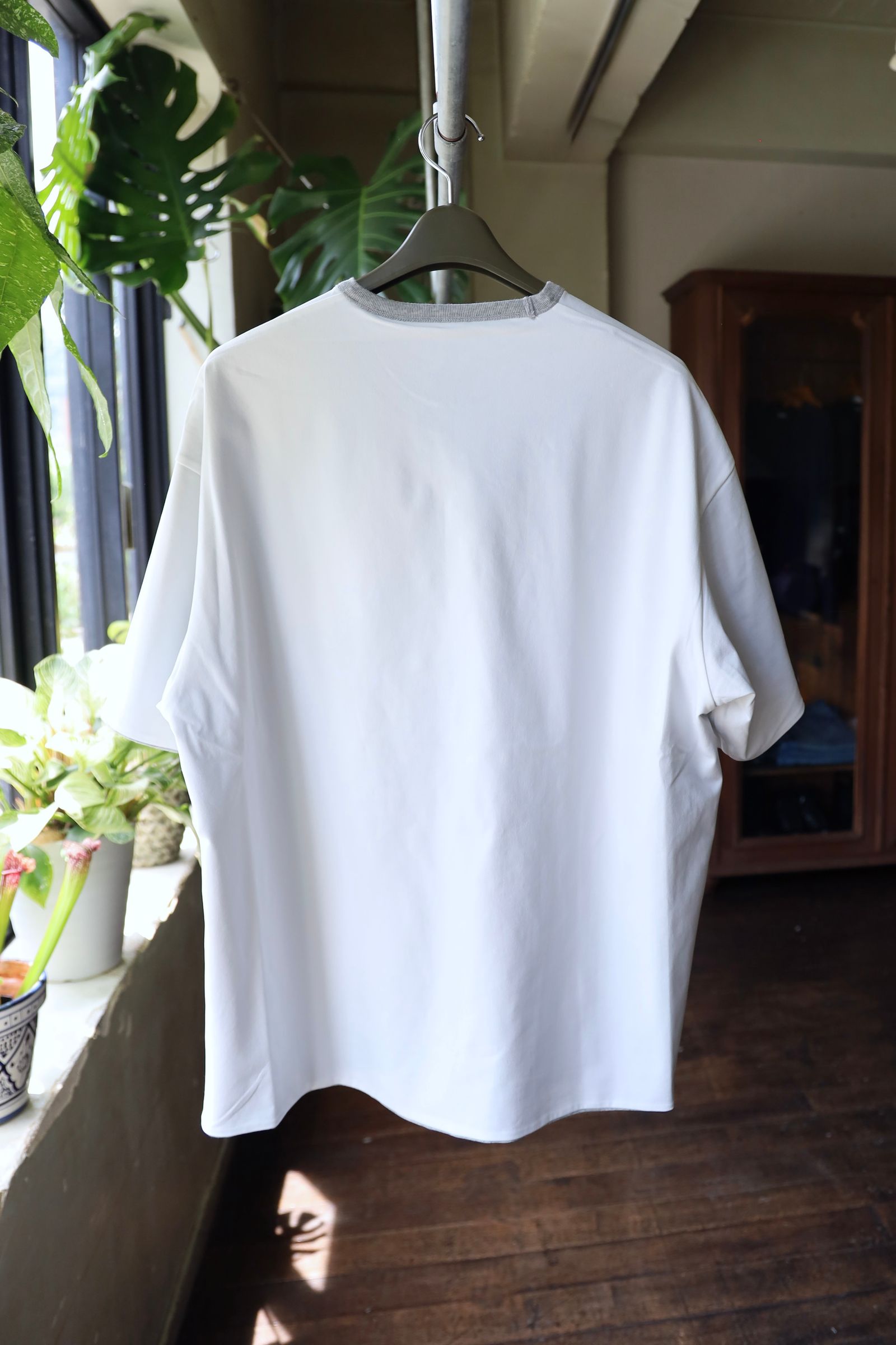 フレッシュサービス REVERSIBLE S/S TEE (FSC252-70040)H.GRAY