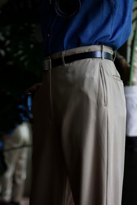 A.PRESSE Vintage Wool Trousersスタイル