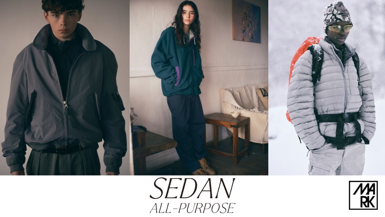 SEDAN ALL-PURPOSE 25AW 10月18日(土)12:00新作発売！