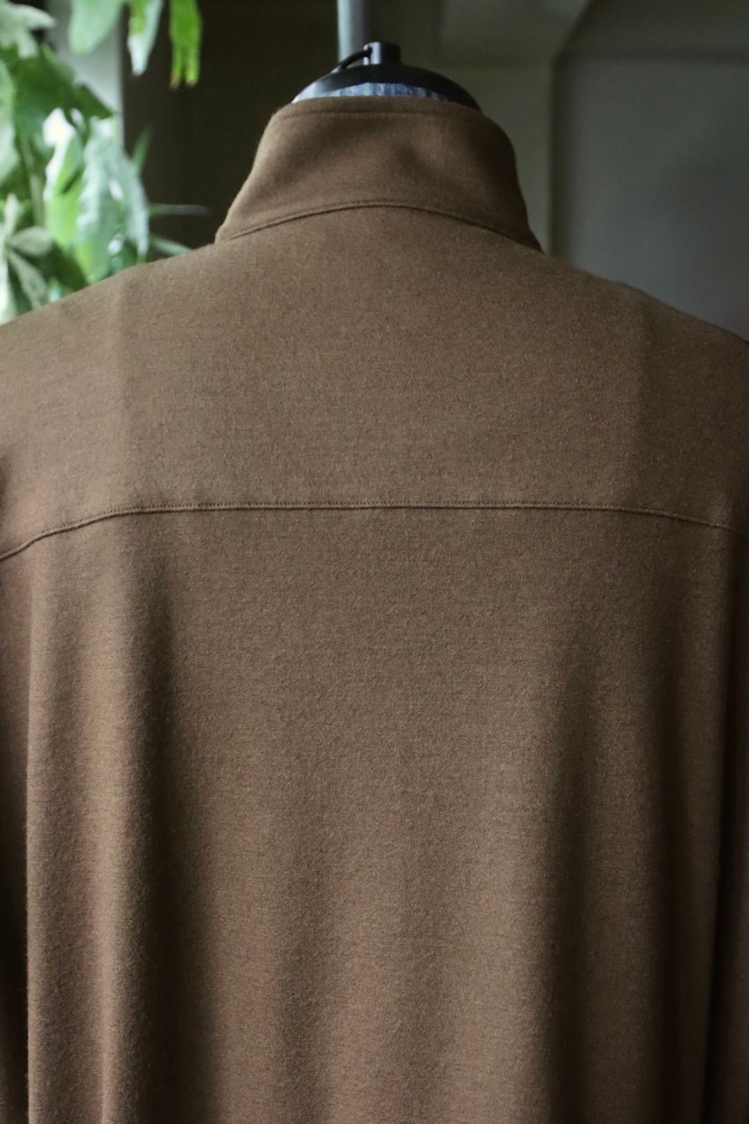 グラフペーパー 25AW Wool Smooth Flannel Track Blouson(GU253-30220B)BROWN☆10月4日(土)新作発売！