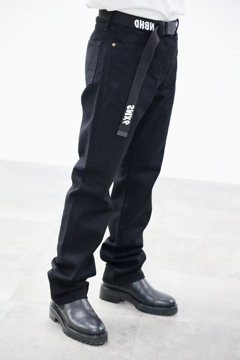 ©SAINT M×××××× 26SS BLACK DENIM PANTS/STRAIGHTスタイル