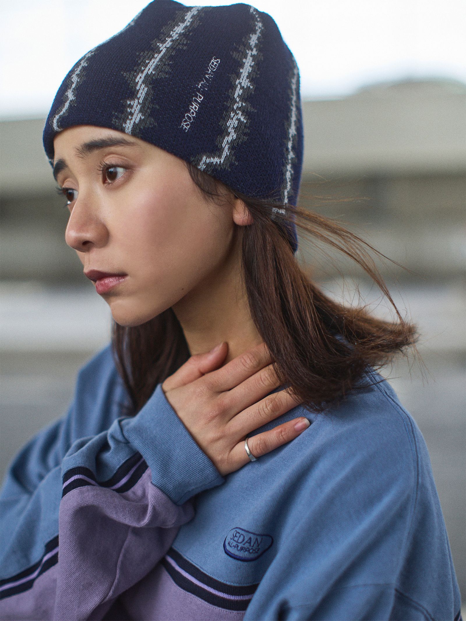 SEDAN ALL-PURPOSE - セダンオールパーパス FW24 Thunder Beanie(SD24F-CP05) Mango  Thunder | mark