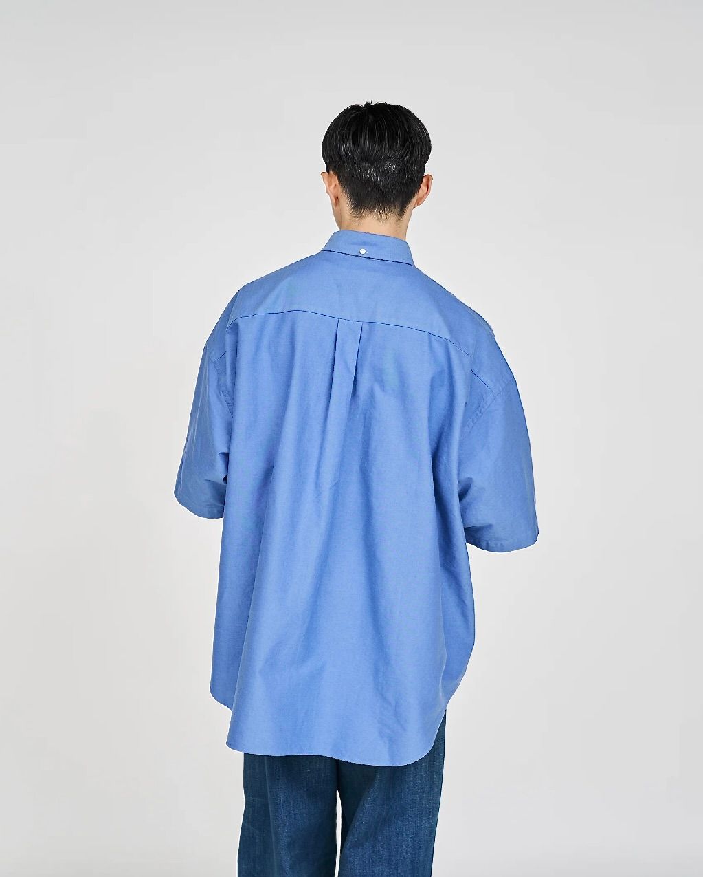 Graphpaper - グラフペーパー Oxford S/S Oversized B.D Shirt