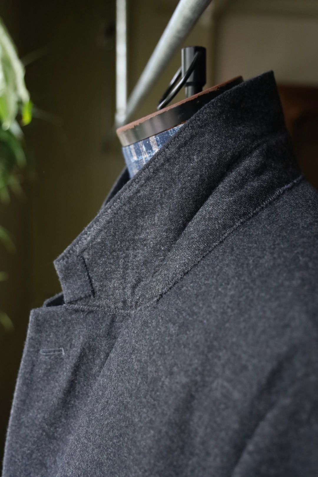 アプレッセ 2025 STYLE2 Wool Flannel Jacket(25AAP-01-34)CHARCOAL☆9月27日(土)発売！