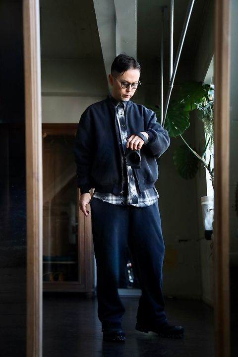 A.PRESSE Vintage USMA West Point Cadet Jacket"BLACK"スタイル2025.1.25.