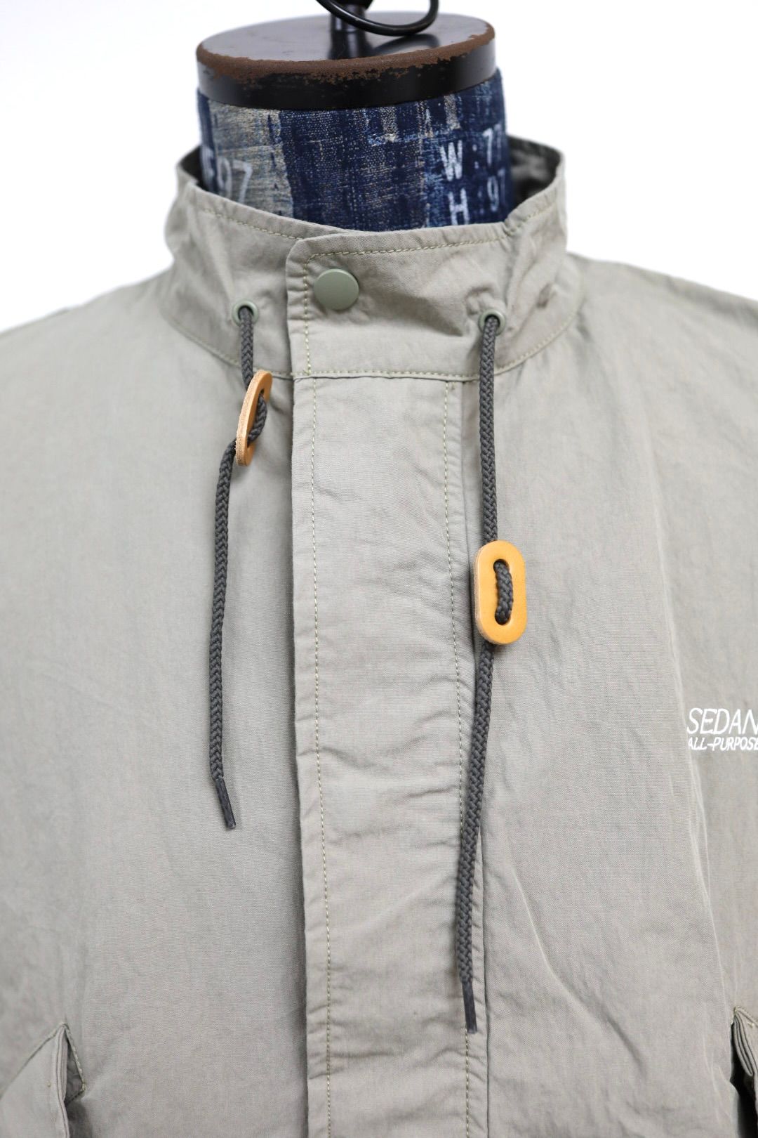 セダンオールパーパス 26SS Stand Collar Jacket(SD26S-JK05)Alpha Green