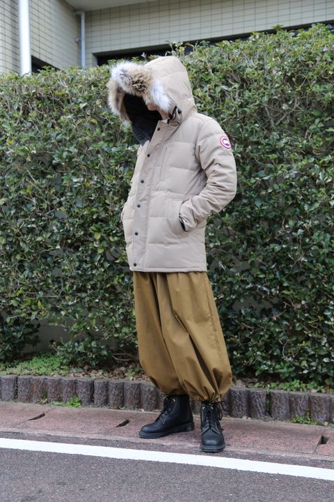 CANADA GOOSE カナダグース 新作CARSON PARKA FF(3805MA)"CAMEL" style.2020.12.20.