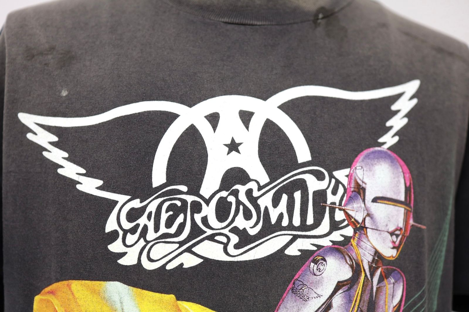セントマイケル 26SS AEROSMITH AS_SS T-SHIRT(SM-MK8-0000-C25)BLACK☆4月29日(水)新作発売！