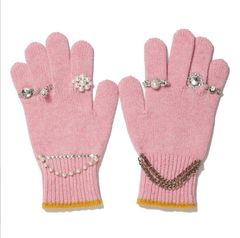 doublet 25AW KNIT GLOVES WITH RINGS (25AW88GV05) PINK★9月13日(土)発売！