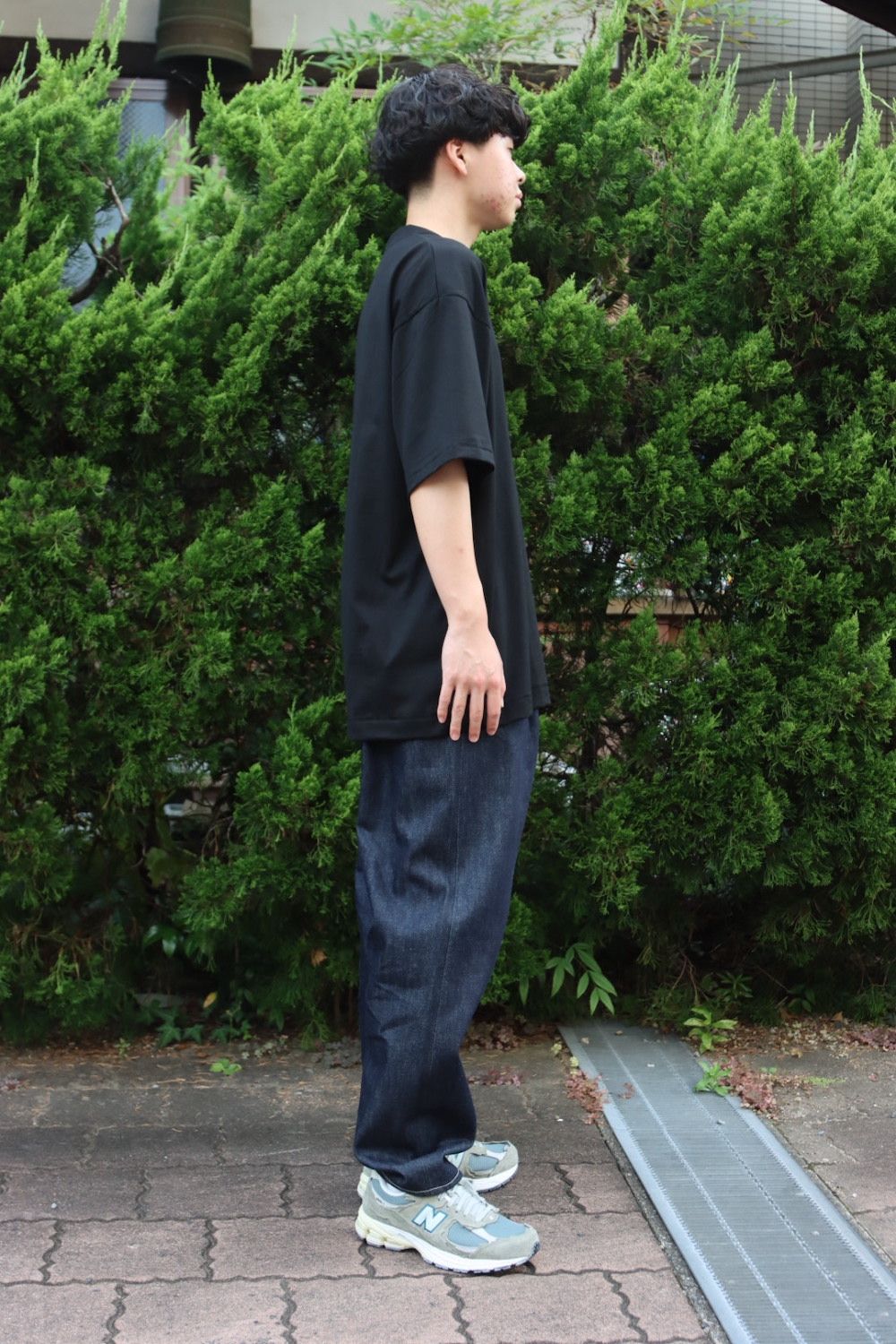ATON SUVIN 60/2 OVERSIZED S/S T-SHIRT style. 2022.07.28.