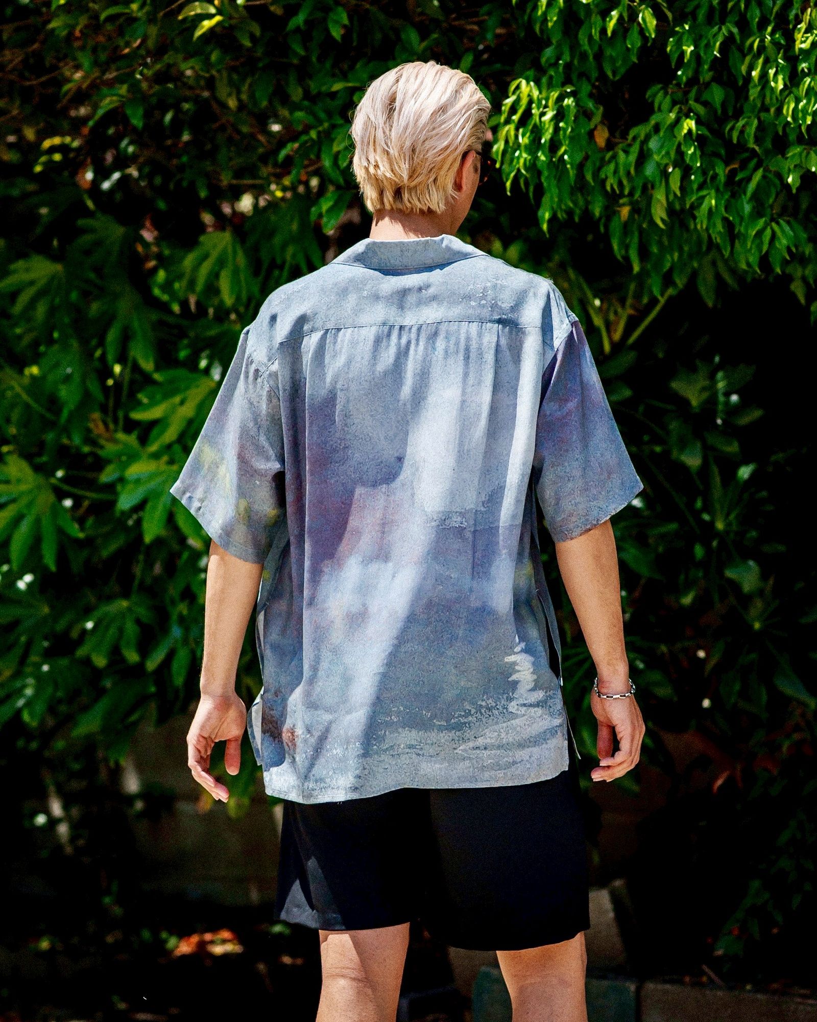 YOKE LANDSCAPE PRINTED OPEN COLLAR SHIRT 新作発売！ | 6608