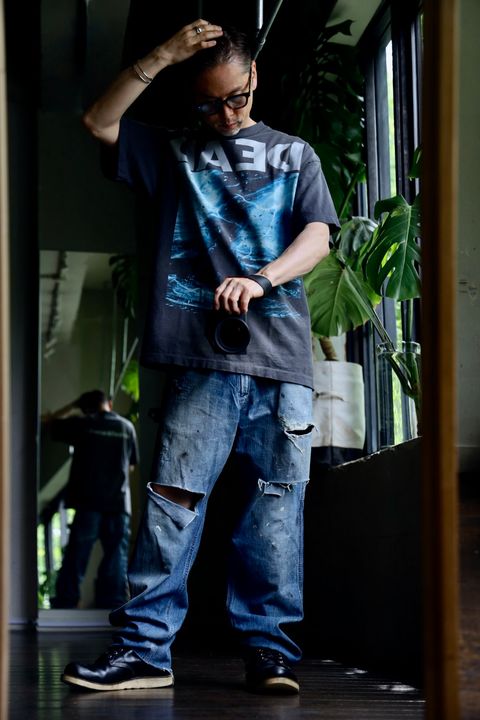 ©SAINT M×××××× 24SS DEAD_SS TEEスタイル.2024.5.28.