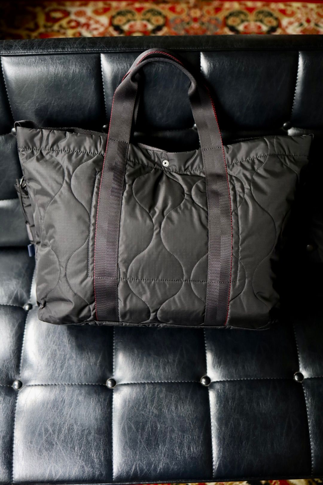 コムデギャルソンオム バッグ 2WAYキルティングTOTE BAG(HR-K206-051)BLACK☆10月2日(金)発売！