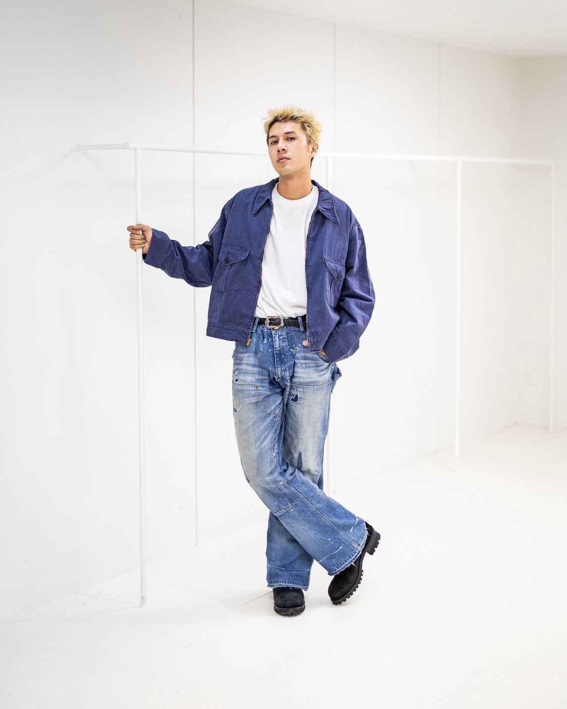 BOW WOW 25FWバウワウ NAVAJO LINED WRECKER SERVICE JACKET AGED(BW252-NWSJ)AGED NAVY★10月4日(土)発売！