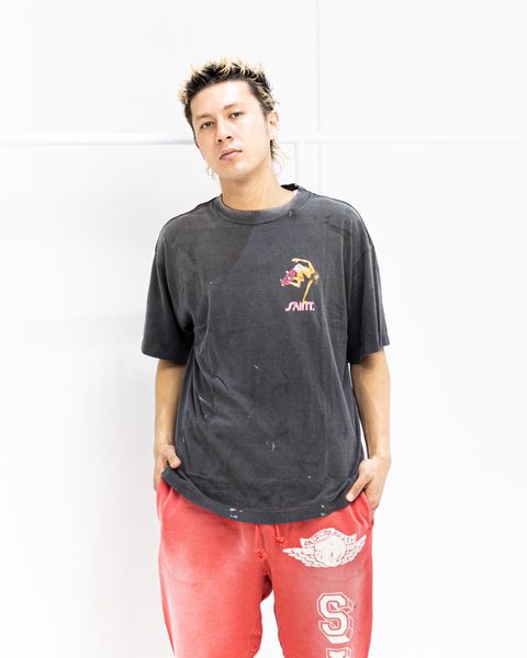 SAINT Mxxxxxx SKATE SS T-SHIRT スタイル！