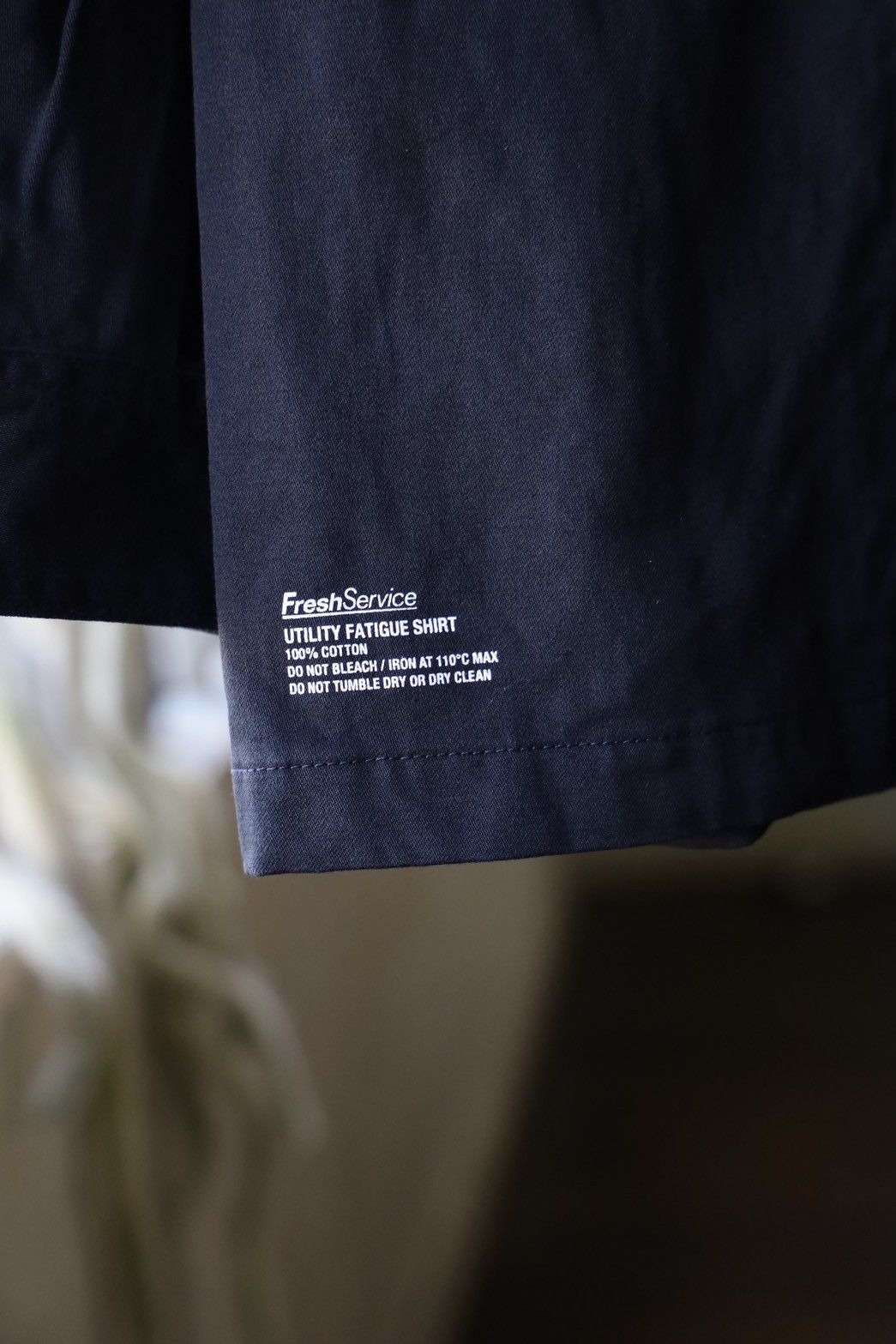 フレッシュサービス UTILITY FATIGUE SHIRT(FSC251-20138)NAVY