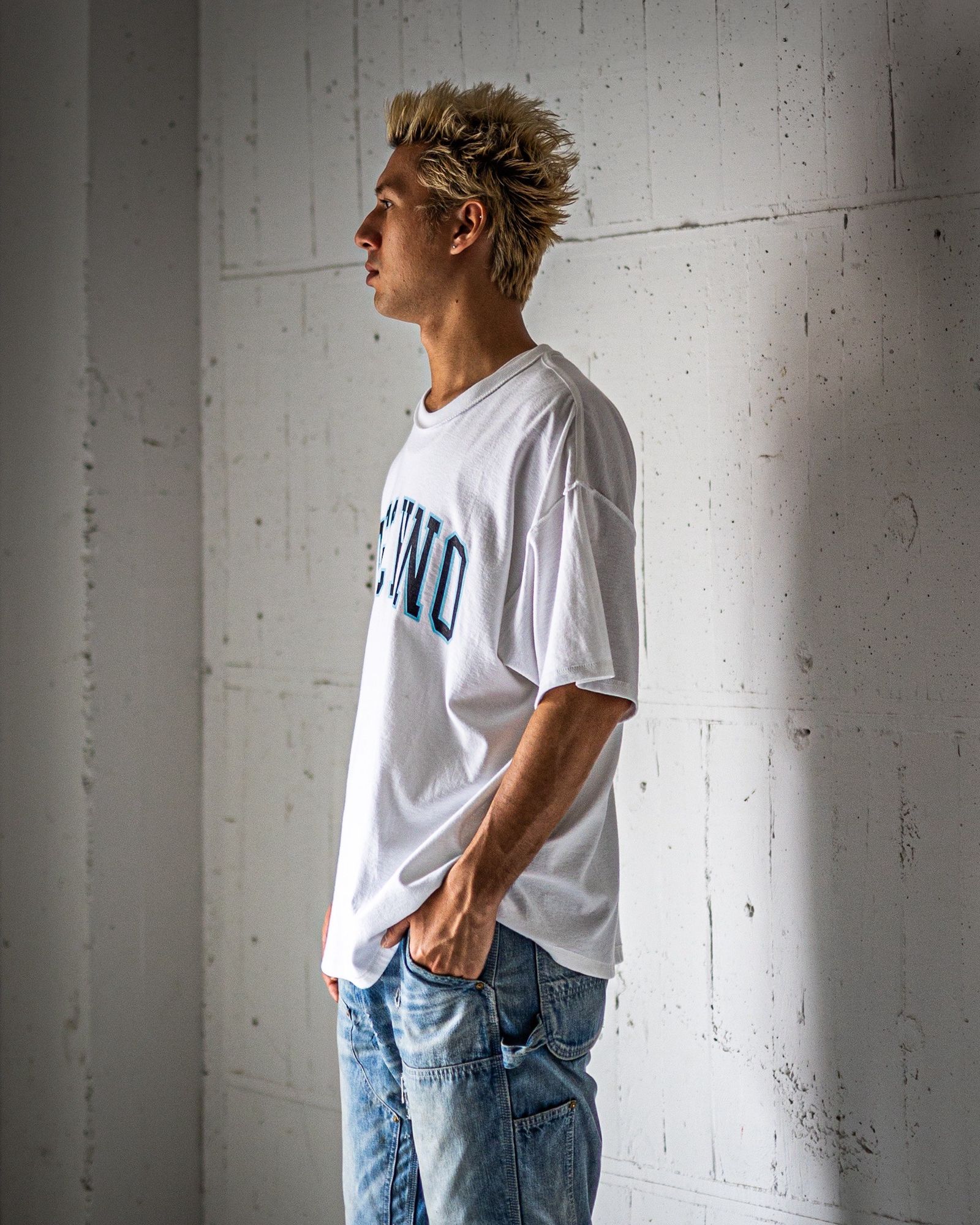 ISNESS MUSIC TECHNO T-SHIRT ミックススタイル