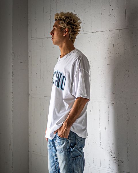 ISNESS MUSIC TECHNO T-SHIRT ミックススタイル