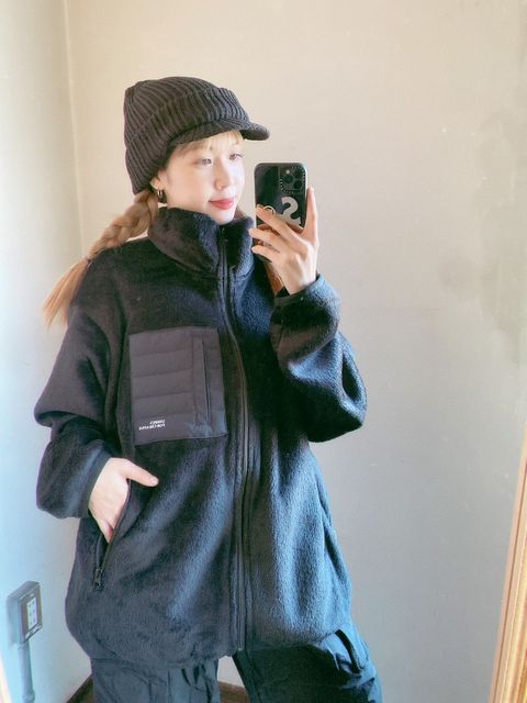 S.F.C エスエフシー 23FW DOWN POCKET PORLATEC JACKET"Black"スタイル