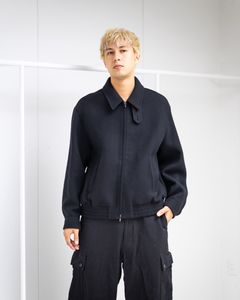 ANOTHER OFFICEアナザーオフィス Volume Blouson(AOEFJK004)BLACK
