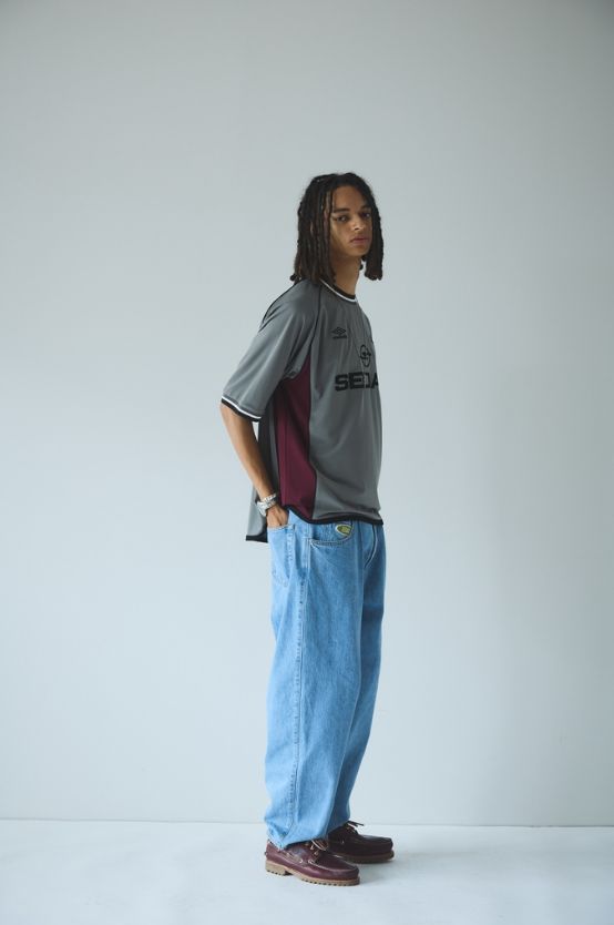セダンオールパーパス SS24 Oval Logo Denim Pant(SD24S-PT01)Summer Indigo