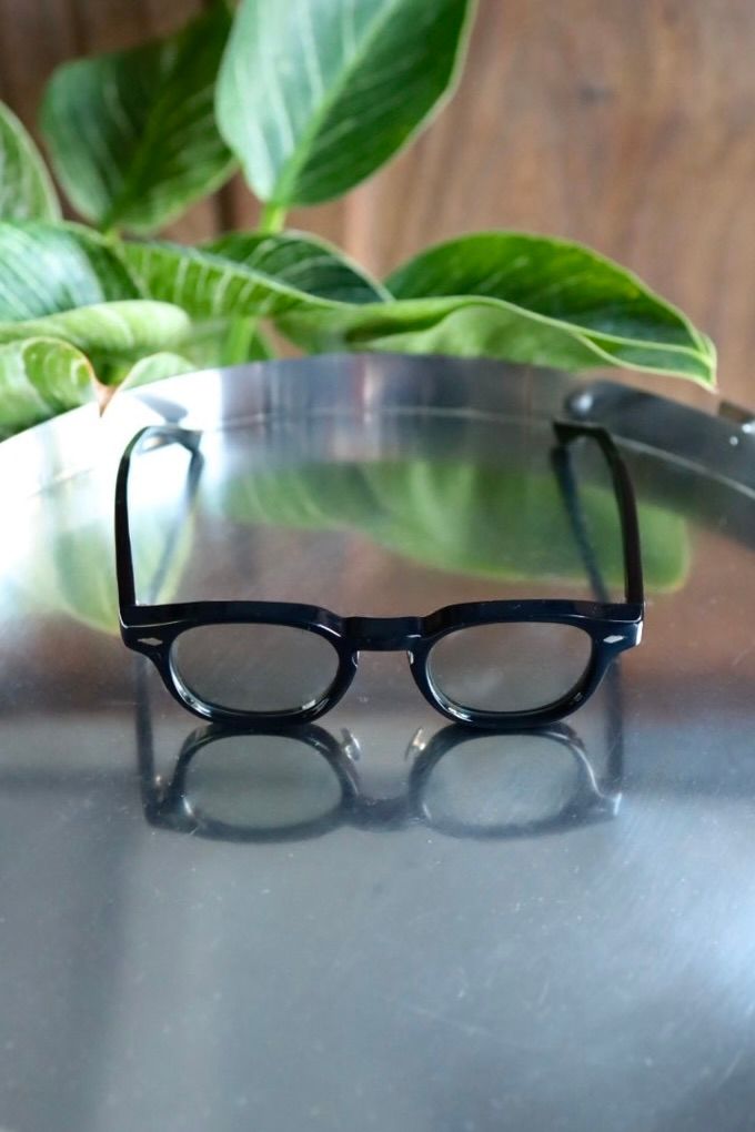 ノチノオプティカル "NOCHINO FR" #1.GLOSS BLACK × CLEAR to GREY (調光モデル)☆11月22日(土)再入荷！