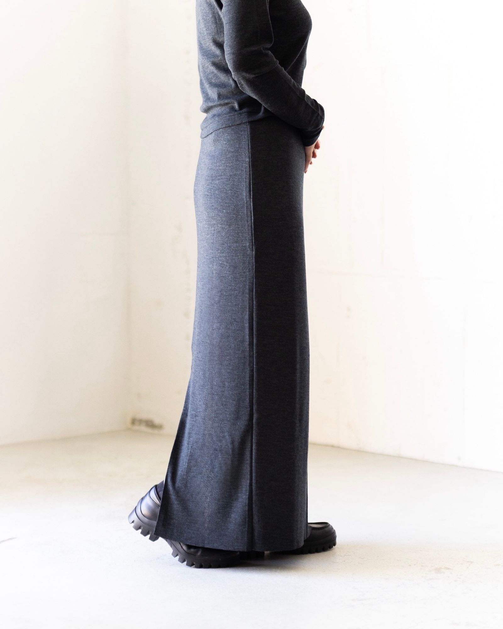 blurhms 25FW  Wool Rib Cardigan style.2025.08.07