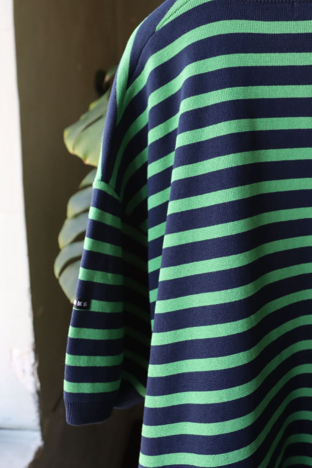 is-ness - イズネス22SS SHORT SLEEVE BASQUE SHIRT(NAVY×GREEN is-ness - イズネス22SS SHORT SLEEVE BASQUE SHIRT(NAVY×GREEN