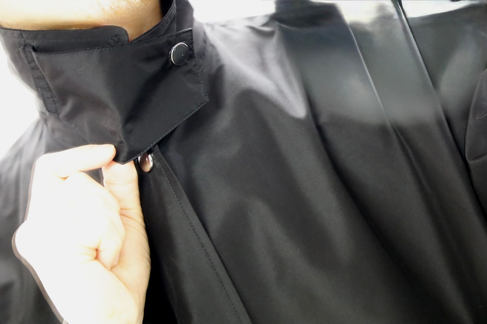 MARKAWARE 26SS シルクタフタコーチジャケットスタイル