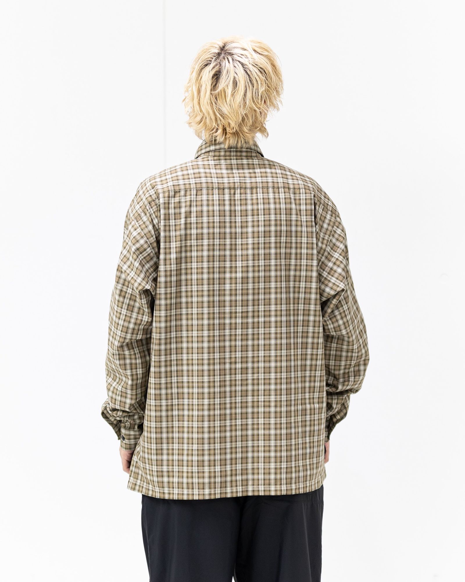 DAIWA PIER39 TECH SPORTS OPEN COLLAR SHIRT L/S GREN PLAID 3月28日(土)新作発売！