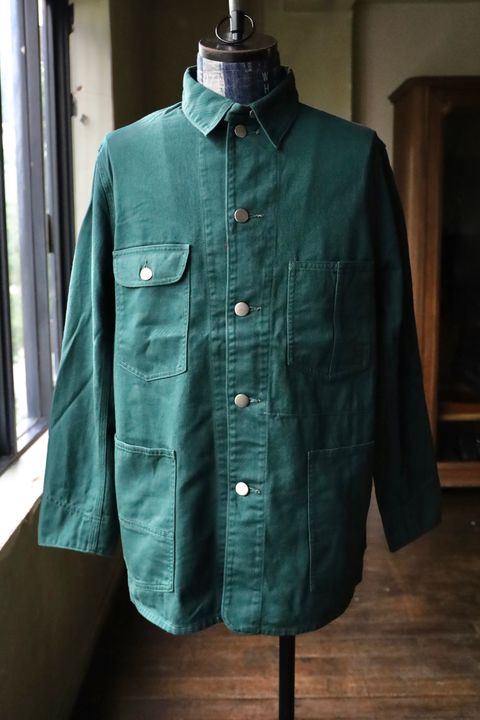 ファウンダ 25AW WORK JACKET (015FD252007)GREEN