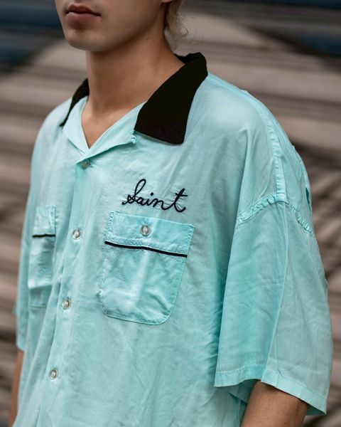 SAINT Mxxxxxx BOWLING SHIRT PICK UP STYLE