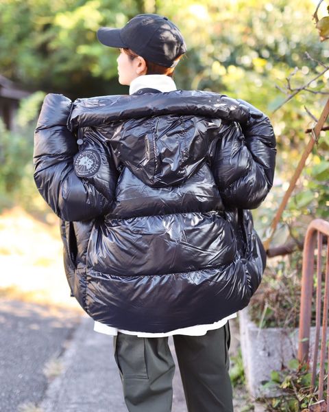 カナダグース 23AW Crofton Puffer Black Labelスタイル 2023.11.6