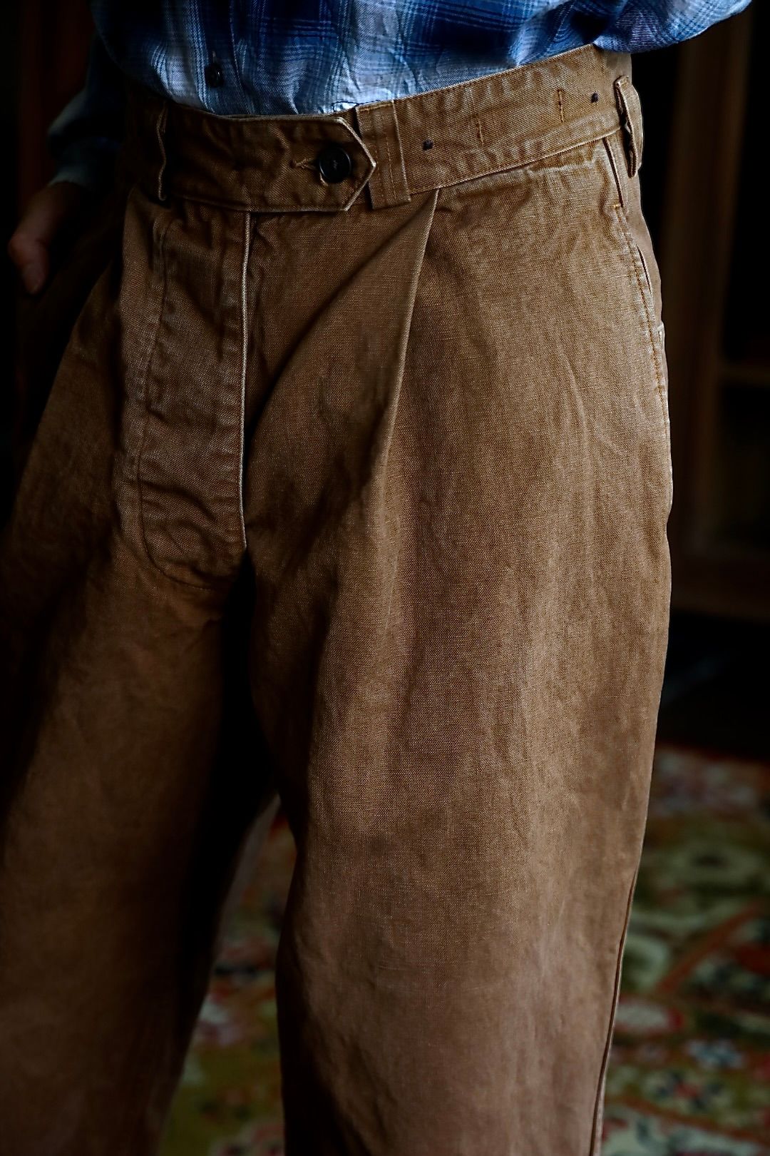 Gurank Railway pants (2554)CAMELスタイル.2025.10.13.