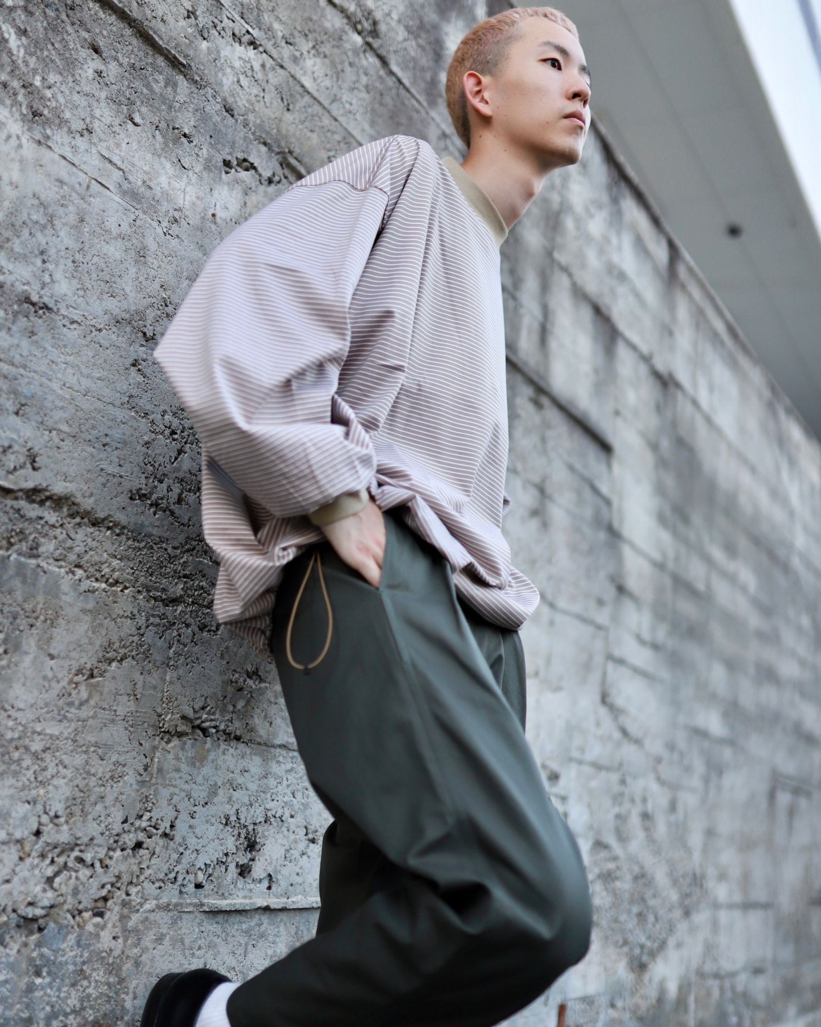 is-ness - イズネス23AW ワイドチノパンツ WIDE CHINO PANTS