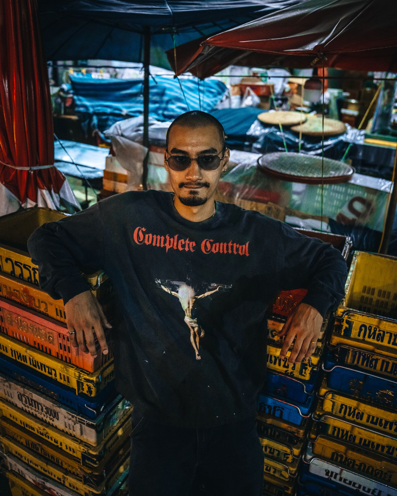 SAINT M×××××× - セントマイケル25SS COMPLETE CONTRL KK_LS TEE
